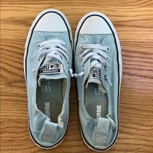 Blue converse